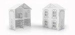 Domek dla lalek z kartonu 3D XS Tekturaki