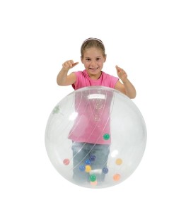Piłka do ćwiczeń dla dzieci przezroczysta Activity Ball Gymnic