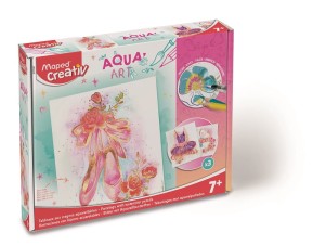 Obrazy akwarelowe Taniec  Aqua Art Maped Creativ - zabawki kreatywne dla dziewczynek