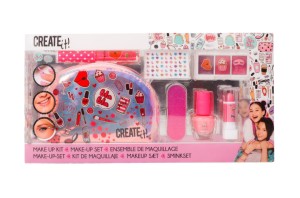 Make up zestaw do makujażu z kosmetyczką Create it 