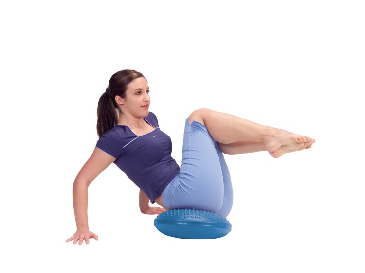Dysk sensomotoryczny Gymnic Disco Sit 39 cm – aktywne siedzenie, trening równowagi i rehabilitacja