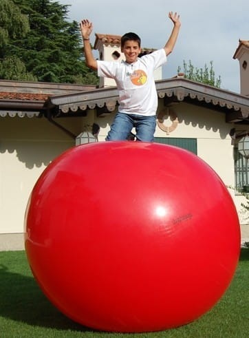 Olbrzymia, gigantyczna piłka mega ball Gymnic 180 cm